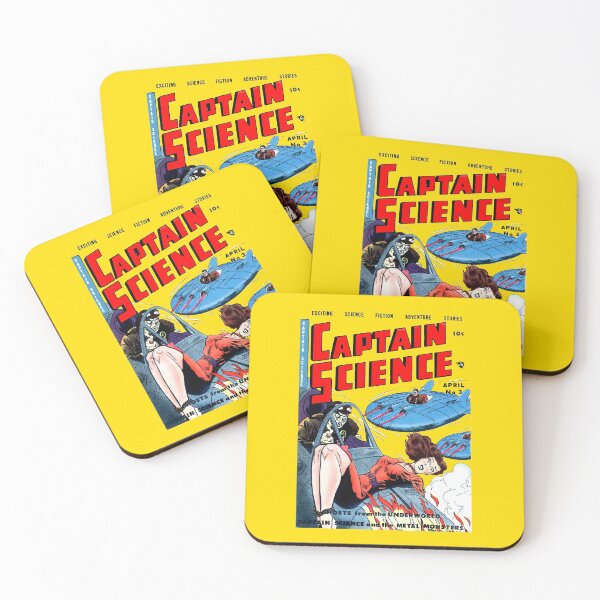Item preview, CAPTAIN SCIENCE! - COMIC BOOK designed and sold by ThrowbackAds.