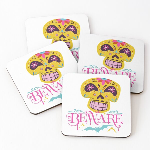 Item preview, Beware Sugar Skull designed and sold by GeeHanz.