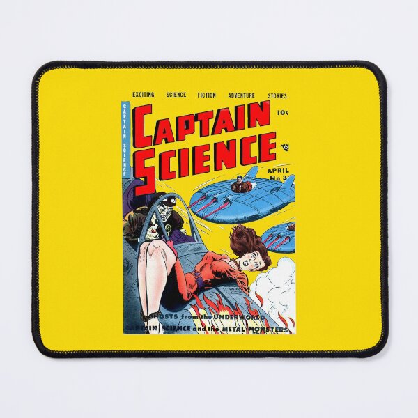 Item preview, CAPTAIN SCIENCE! - COMIC BOOK designed and sold by ThrowbackAds.