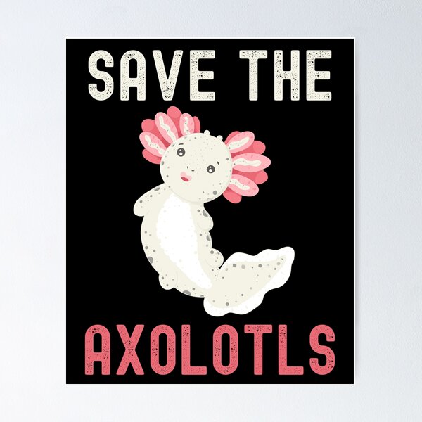 Best Axolotl Dad Ever,Cute Funny Axolotl Art Print by Fabvity