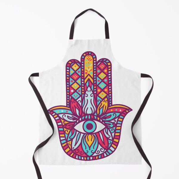Item preview, Colourful Hamsa palm, yoga symbol,  designed and sold by Maria de Sousa Osorio.