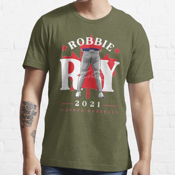 Robbie Ray designs shirts emblazoned with his tight pants for
