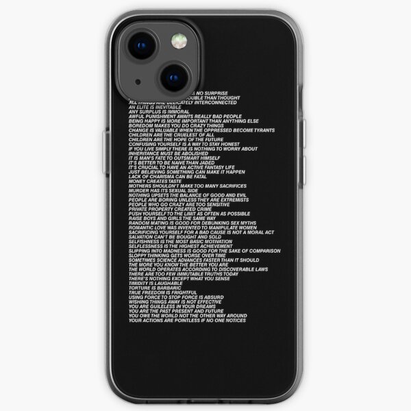 Nikes Jenny Holzer Ruisms Blonde Premium 2846 iPhone Soft Case