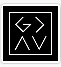 God is Greater than the Highs and the Lows (Square) Sticker