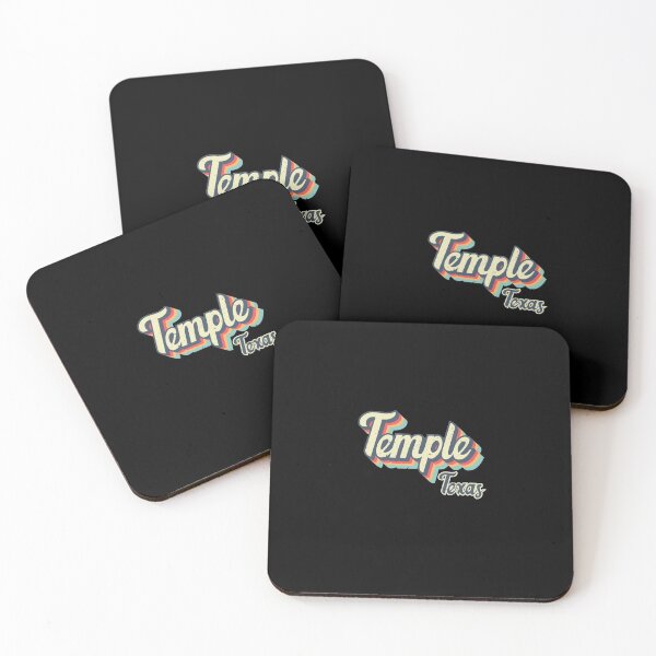 Item preview, Temple City Texas Retro Vintage 70s rainbow designed and sold by Teelogic.