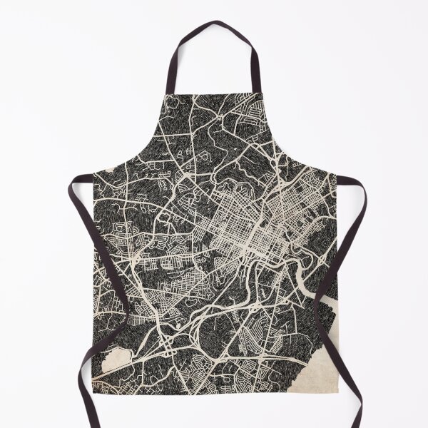 Item preview, Wilmington map Delaware Ink lines 2 designed and sold by InkMaps.