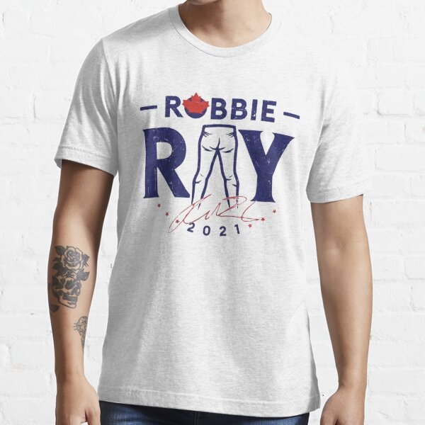 Robbie Ray designs shirts emblazoned with his tight pants for