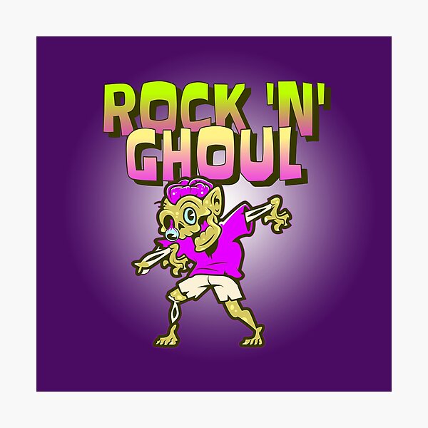 Rock 'N' Ghoul Photographic Print