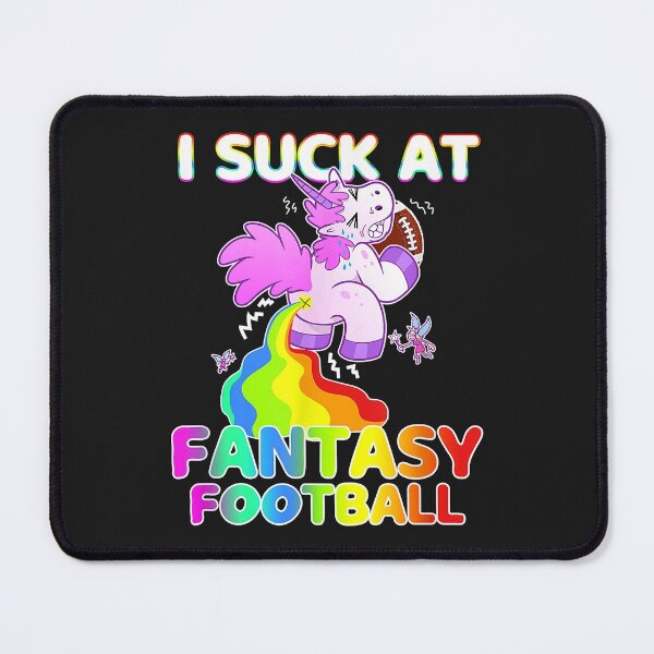 Item preview, I Suck At Fantasy Football Rainbow Unicorn Poop Loser Funny designed and sold by lydiaalm9.