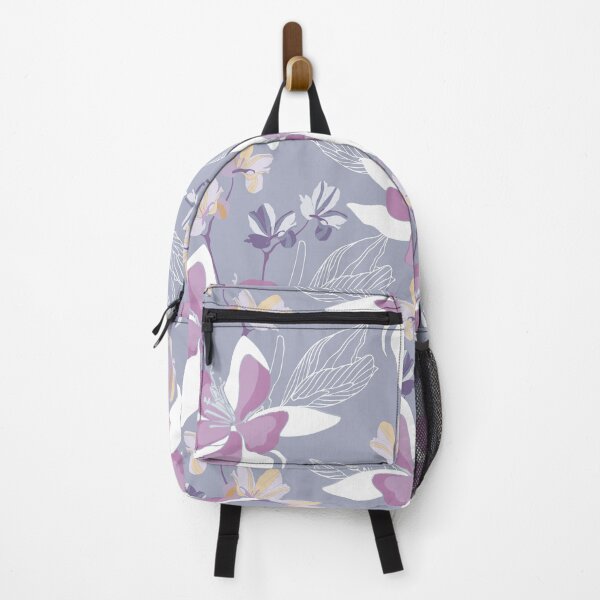 Item preview, Blossom Light Purple, White Flowers Seamless Pattern designed and sold by GeeHanz.