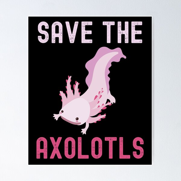 Best Axolotl Dad Ever,Cute Funny Axolotl Art Print by Fabvity