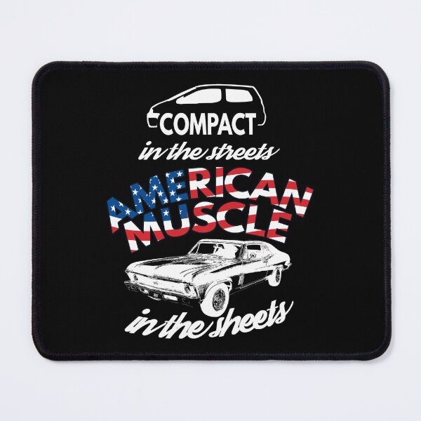 Item preview, Muscle Car Lover American Flag designed and sold by MoonsmileProd.