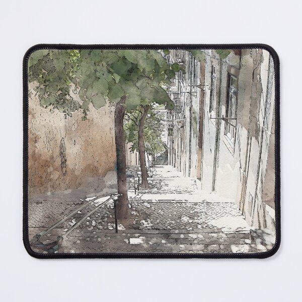 Item preview, Lisboa Mouraria Watercolour designed and sold by SofiaAlves.