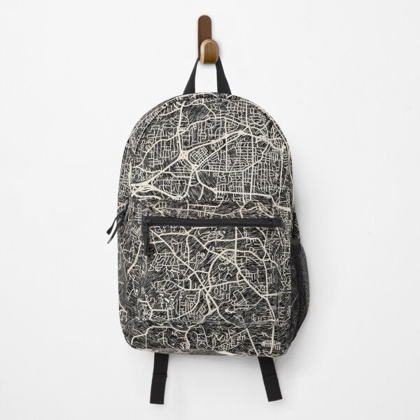 Item preview, Winston–Salem map North Carolina Ink lines designed and sold by InkMaps.