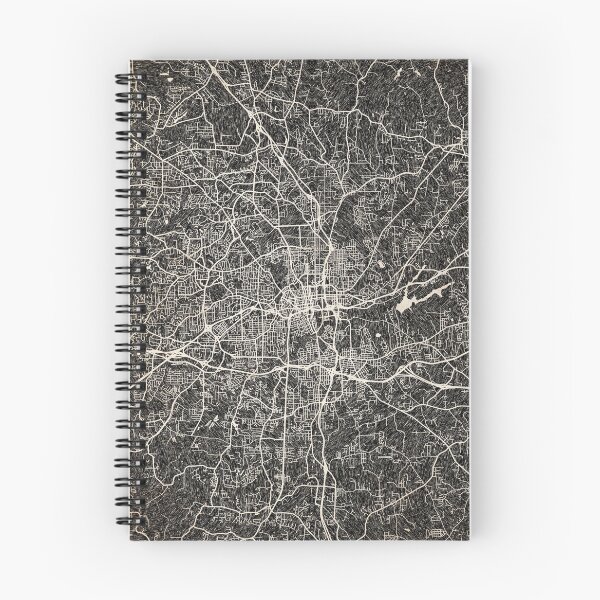 Item preview, Winston–Salem map North Carolina Ink lines 2 designed and sold by InkMaps.