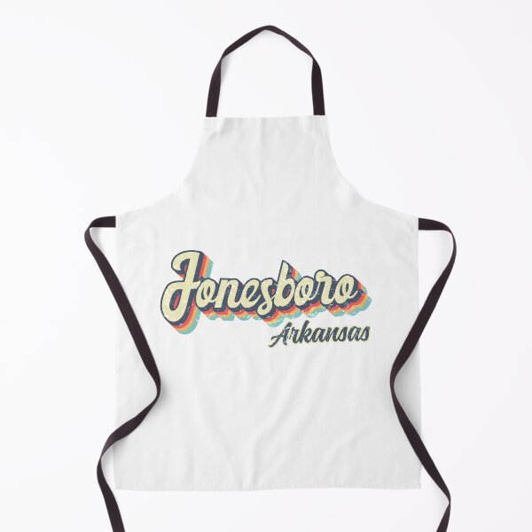 Item preview, Jonesboro City Arkansas Retro Vintage 70s rainbow designed and sold by Teelogic.