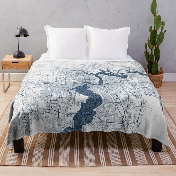 Item preview, Jacksonville City Map of Florida, USA - Coastal designed and sold by deMAP.