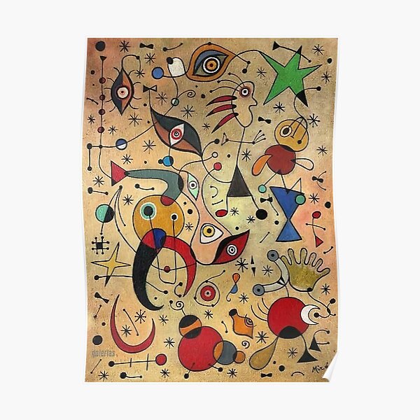 Joan Miró Poster