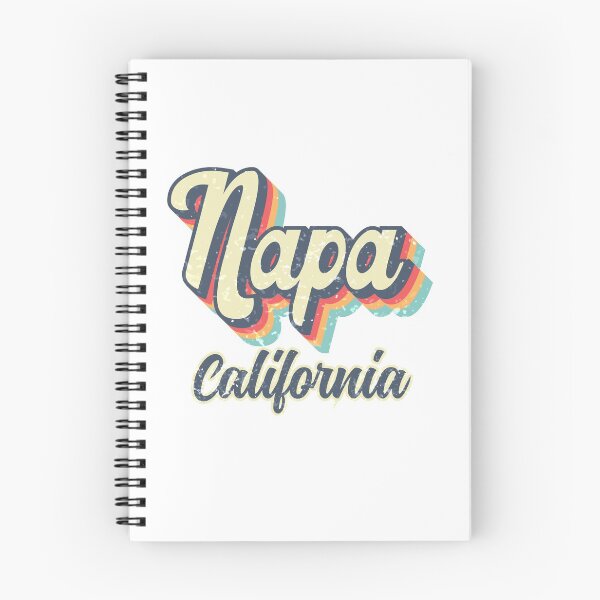 Item preview, Napa City California Retro Vintage 70s rainbow designed and sold by Teelogic.