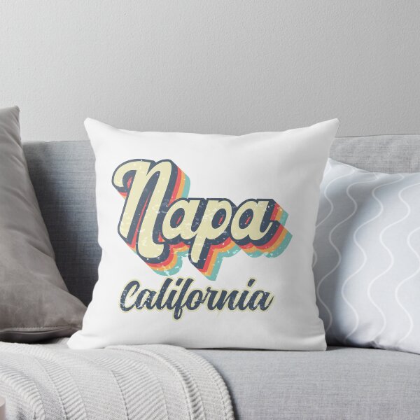Item preview, Napa City California Retro Vintage 70s rainbow designed and sold by Teelogic.