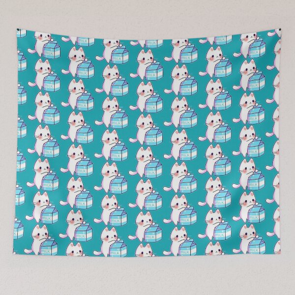 Item preview, Cute Cat Opening Milk designed and sold by COLDWEAR.