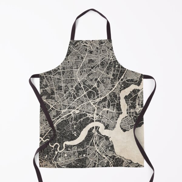 Item preview, Woodbridge map New Jersey Ink lines 2 designed and sold by InkMaps.