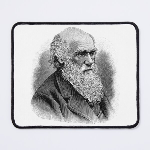 Item preview, Charles Darwin Vintage Engraving designed and sold by Beltschazar.