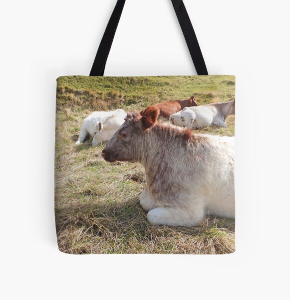 cow fluffy bolsa