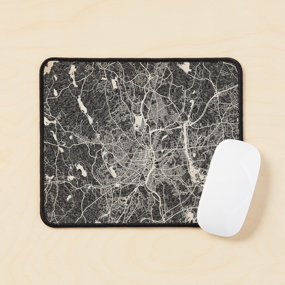 Aperçu de l'œuvre Tapis de souris créée et vendue par InkMaps.