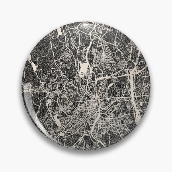 Item preview, Worcester map Massachusetts Ink lines 2 designed and sold by InkMaps.