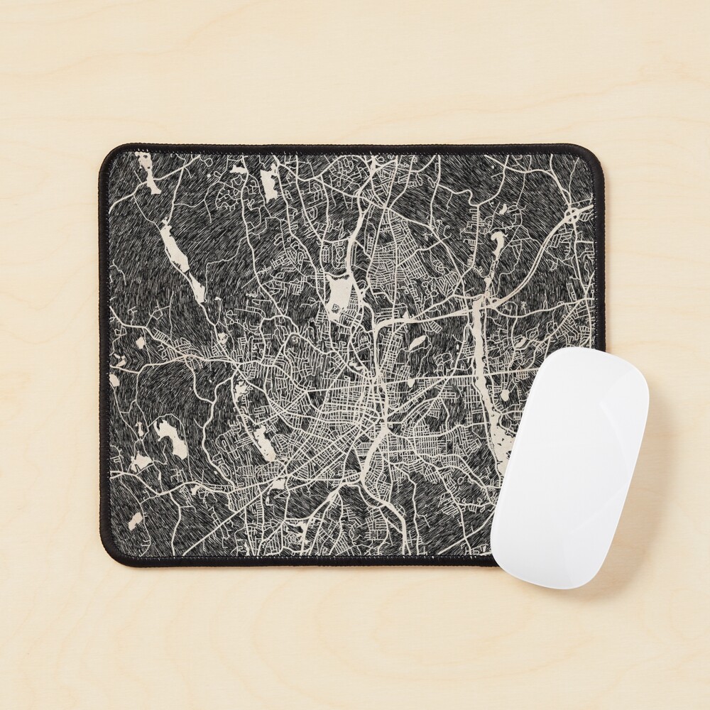 Aperçu de l'œuvre Tapis de souris créée et vendue par InkMaps.