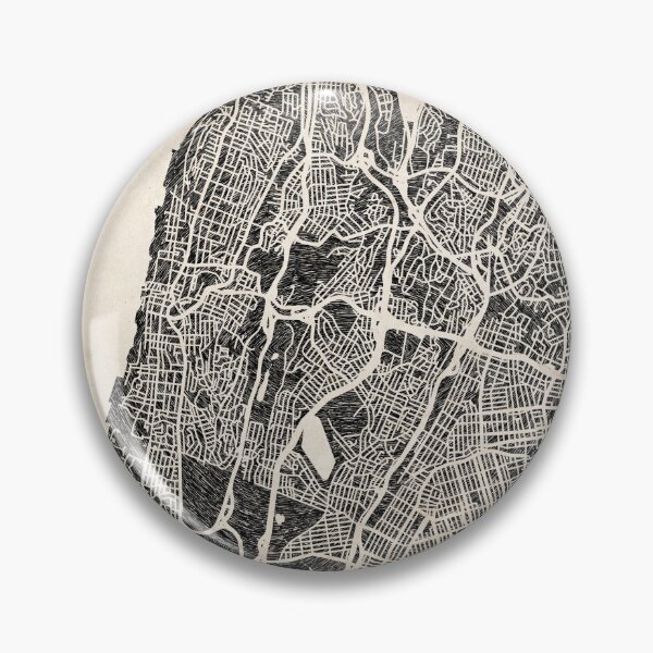 Item preview, Yonkers map New York Ink lines designed and sold by InkMaps.