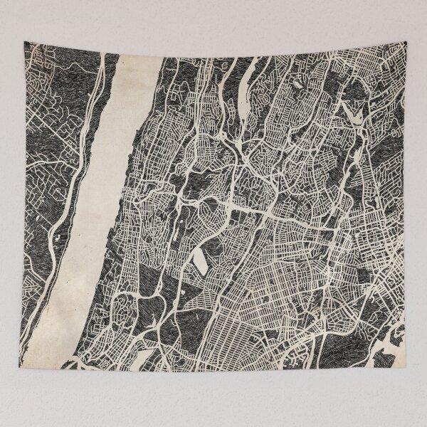 Item preview, Yonkers map New York Ink lines designed and sold by InkMaps.