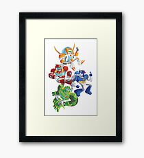 Rescue Bots: Fall to the Rescue Framed Print