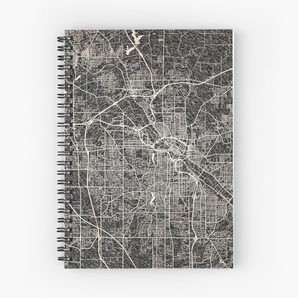 Artikelvorschau, Youngstown map Ohio Ink lines entworfen und verkauft von InkMaps.