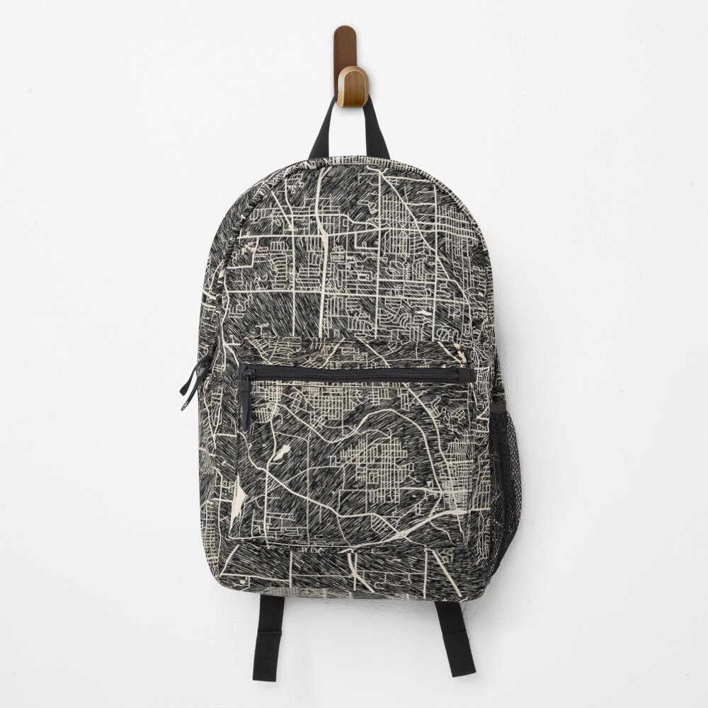 Vista previa del artículo con la obra «Mochila», diseñado y vendido por InkMaps.