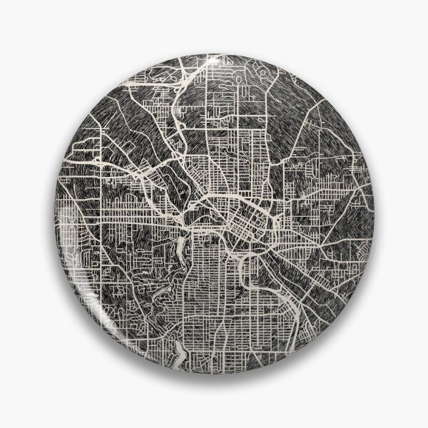Item preview, Youngstown map Ohio Ink lines 2 designed and sold by InkMaps.