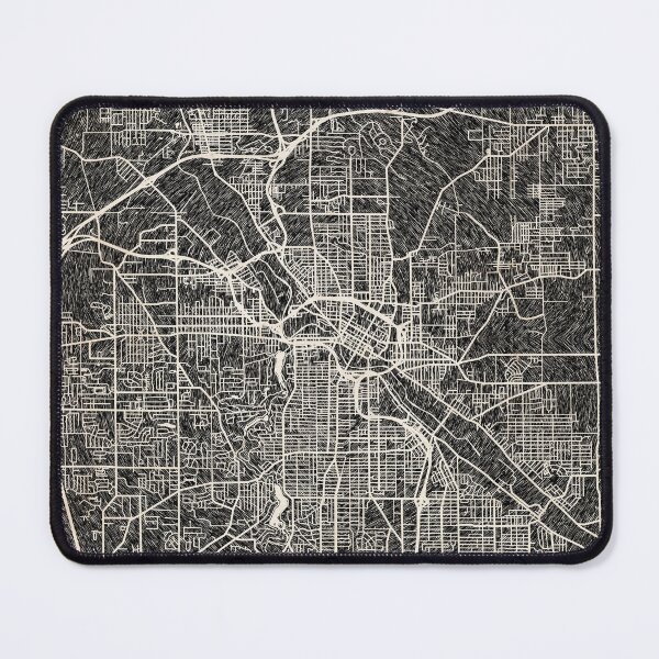 Item preview, Youngstown map Ohio Ink lines 2 designed and sold by InkMaps.