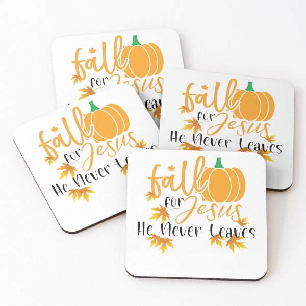 Item preview, Fall for Jesus He Never Leaves, Fall Leave designed and sold by DiensDesign.