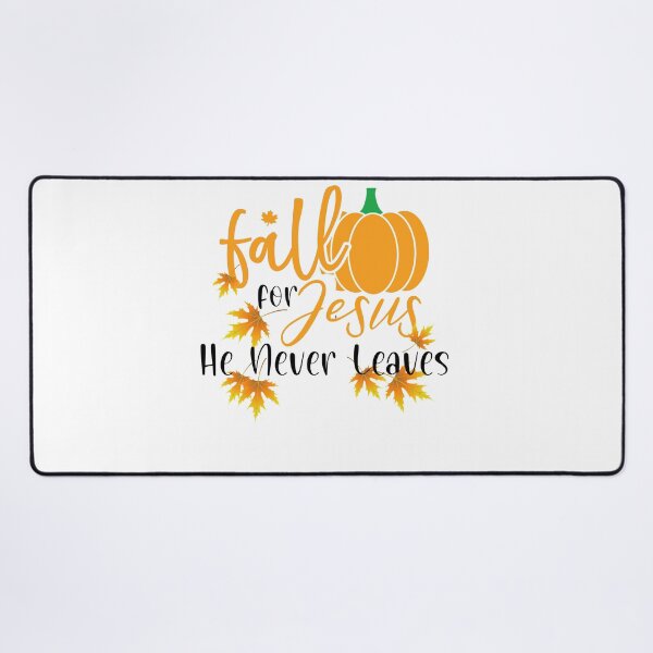 Item preview, Fall for Jesus He Never Leaves, Fall Leave designed and sold by DiensDesign.