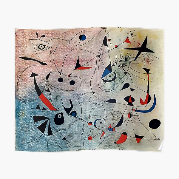 Joan Miró Poster