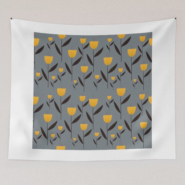 Item preview, Yellow flower pattern designed and sold by lucieduci.
