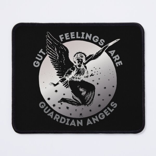 Item preview, Gut feelings are guardian angels smoky quartz designed and sold by hockeng.