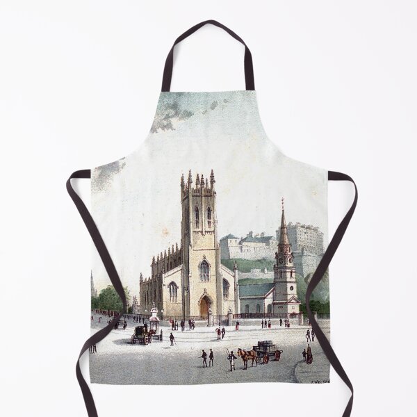 Item preview, Vintage Illustration of Princes Street, Edinburgh - West End designed and sold by yourscotland.