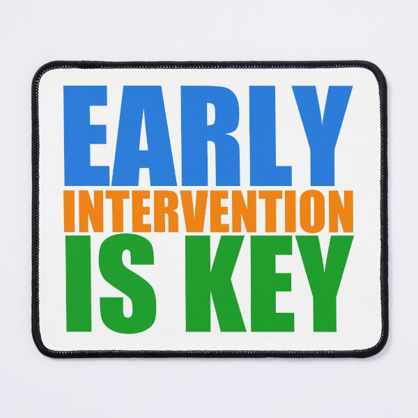 Item preview, Early Intervention is Key designed and sold by Epic Love Designs.