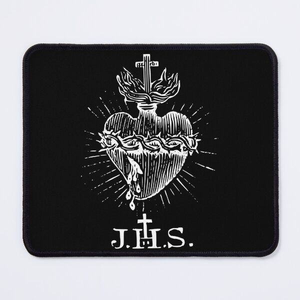 Item preview, Sacred Heart of Jesus Christ Vintage Catholic designed and sold by Beltschazar.