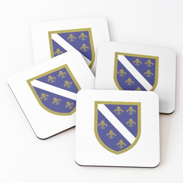 Item preview, BiH Bosnia-Herzegovina Crest Grb Bosanski Ljiljan Zlatni Ljiljan VECTOR designed and sold by Velered Designs ⚜️.