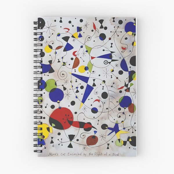 Item preview, Miro's Cat Encircled by the Flight of a Bird designed and sold by Toni  Clapp.