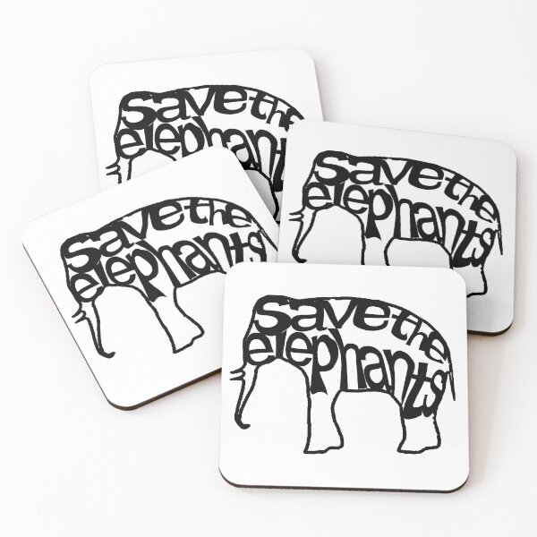 Item preview, Save The Elephants designed and sold by DraiochtDesigns.
