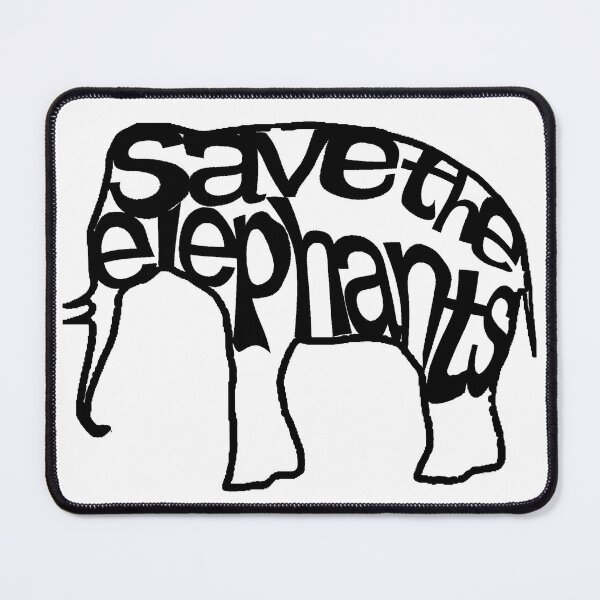 Item preview, Save The Elephants designed and sold by DraiochtDesigns.
